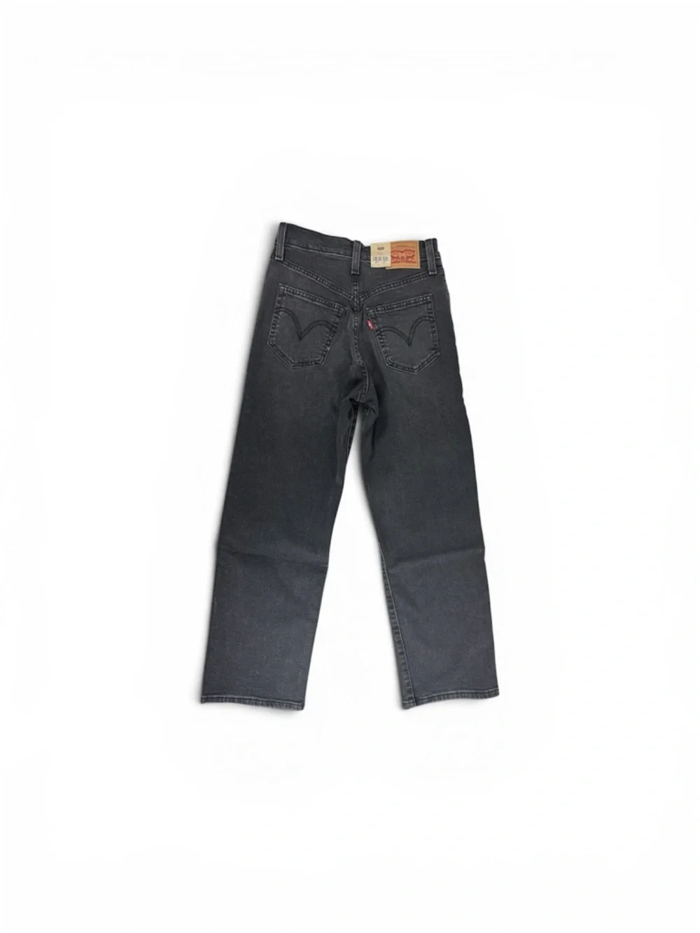 Levi's Women's Ribcage Straight Ankle Jeans 25 x 27 - Picture 2 of 2